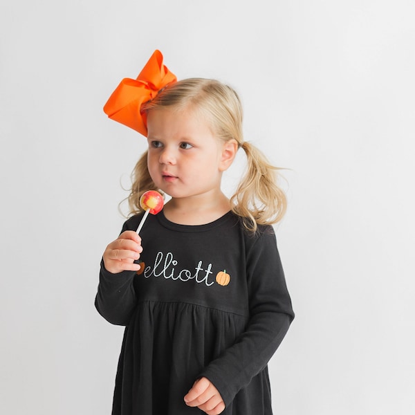 Personalized Toddler Fall Dresses Etsy