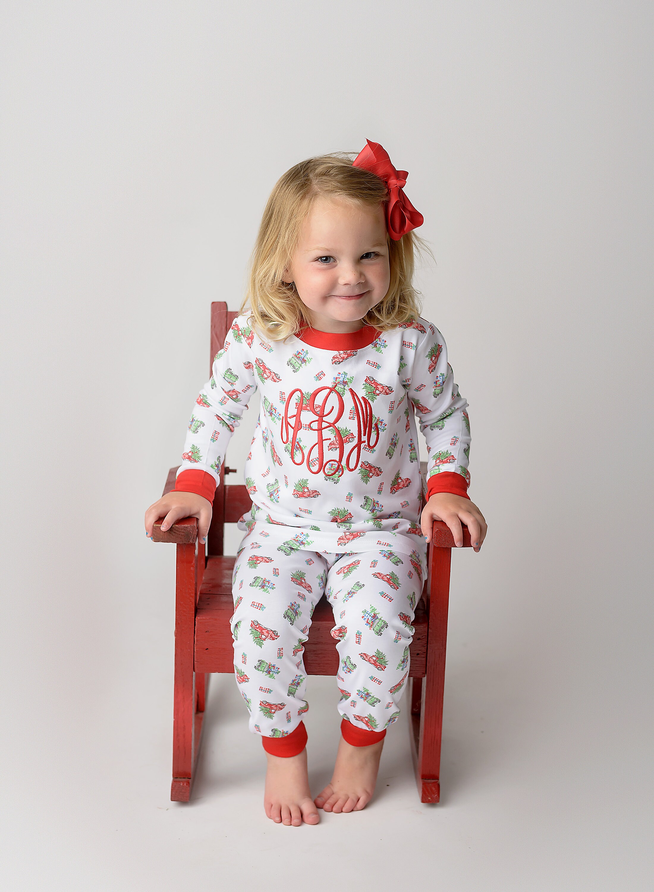 Personalized Christmas Pajamas kids PJs childrens pajamas Etsy