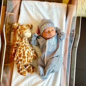 Newborn hotsell navy outfit