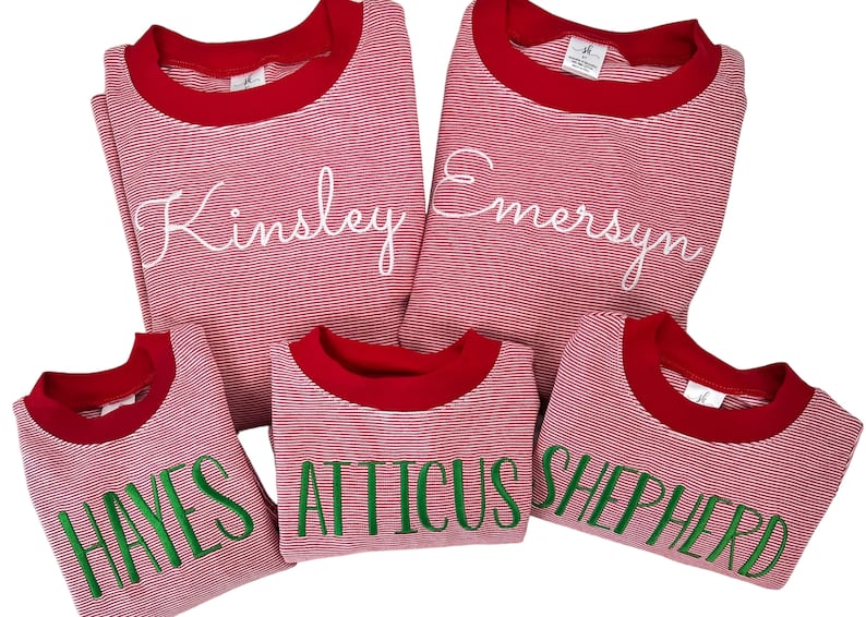 Christmas Morning outfits, personalized Christmas outfit, baby romper, boy image 10