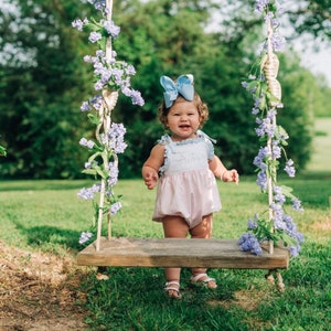 Girls Romper, monogrammed bubble, personalized sunsuit, baby girl clothing, 1st birthday gift, birthday outfit, preemie
