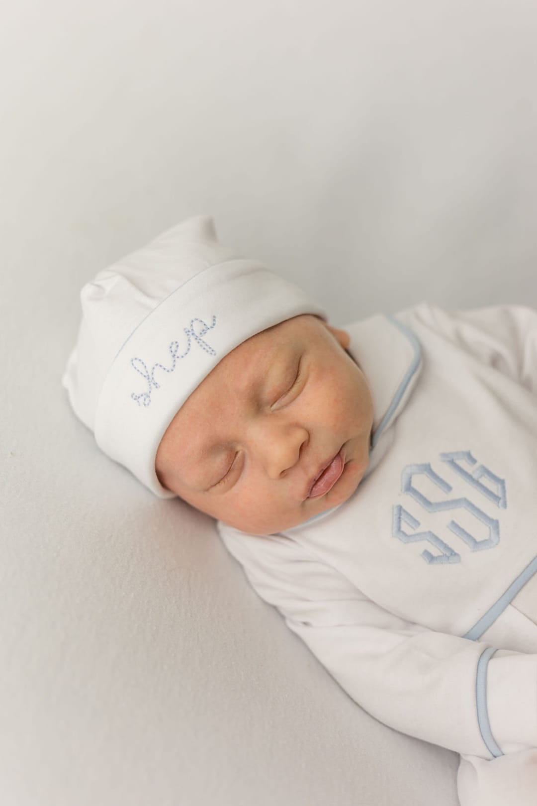 Baby Boy Coming Home Outfit, Monogrammed Boy Romper, Sk Creations, Pima ...