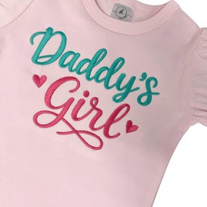 Daddy&#39;s girl outfit, fathers day outfit for baby girl, baby girl outfit