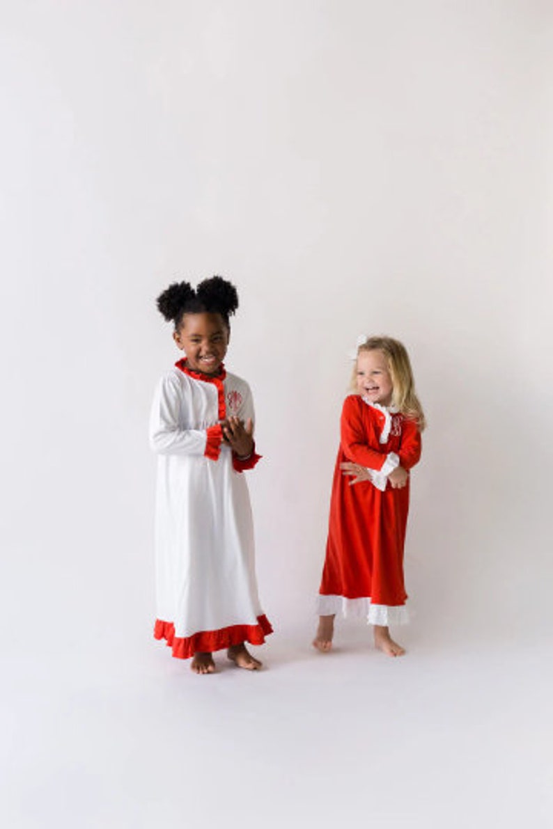 Christmas dress, monogrammed Christmas outfit, monogrammed dress, girls Christmas Dress