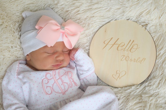 Baby Girl Coming Home Outfit, Footie, Baby Girl Gift, Newborn Girl Photo  Outfit, Newborn Clothes Personalized Blanket Pink Tiny Dots, Preemi 
