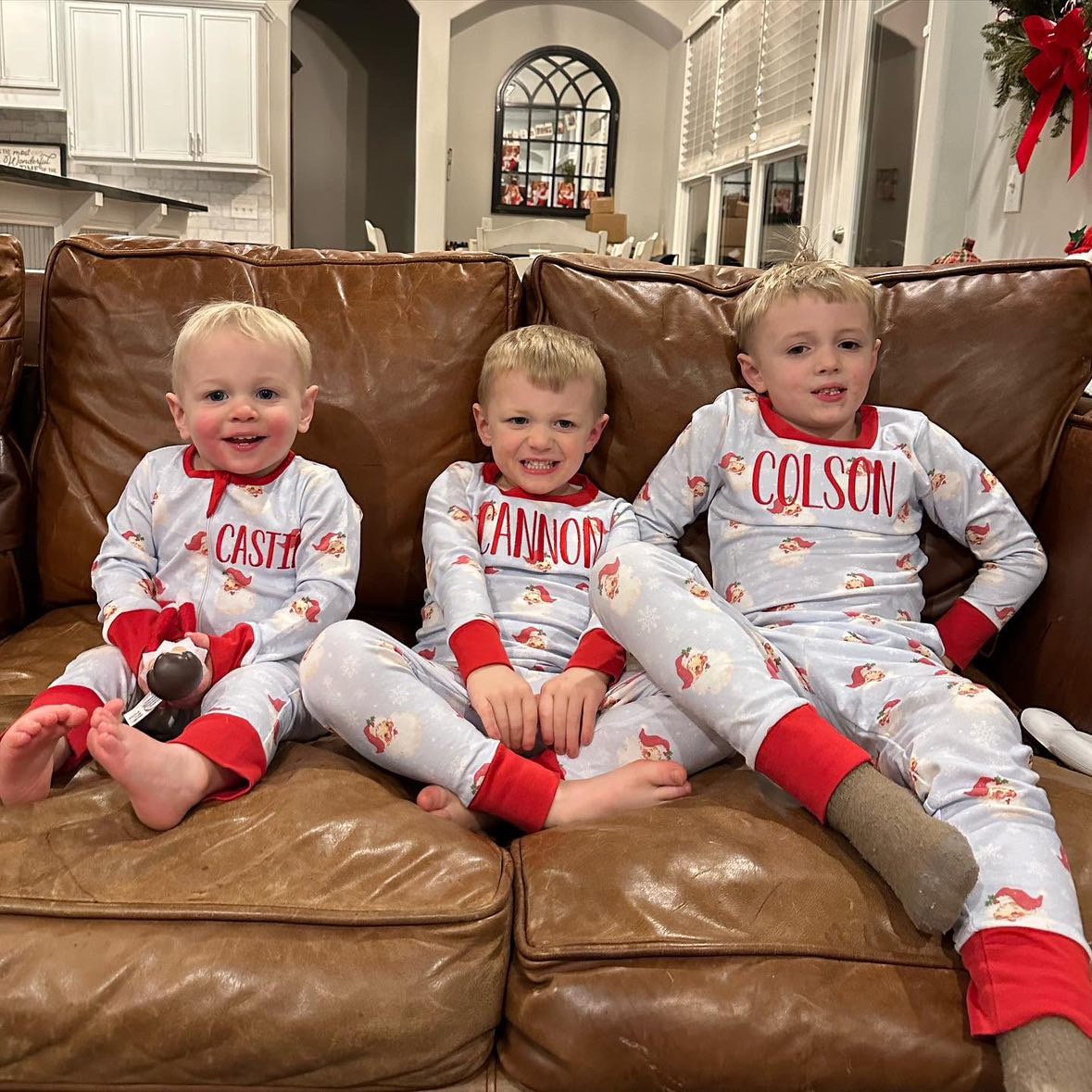 Buy Kids Christmas Pjs Online In India Etsy India