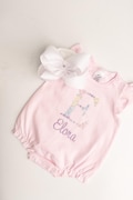 baby girl coming home outfit, girls bubble,  summer coming home outfit, girls bubble, summer outfit, monogram, personalized, sk creations,