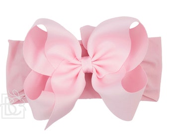 Bow on headband, baby girl bow