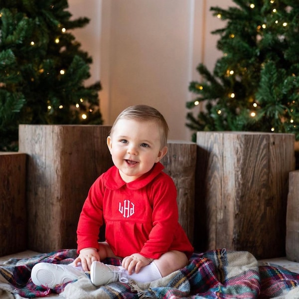 Baby Boy Christmas Outfit Etsy