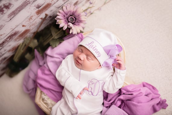 Mauve Doll Footie & Beanie Mauve Doll Footie & Beanie