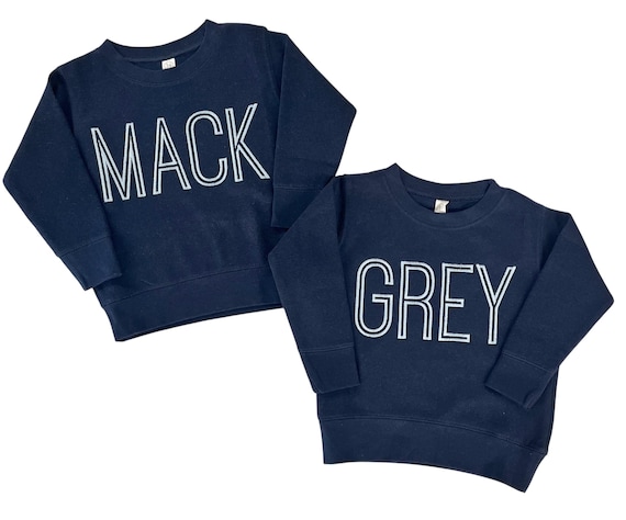 boys sweatshirt, boys monogrammed sweatshirt, custom sweatshirt, kids custom sweatshirt, sweatshirt, youth embroidered sweatshirt