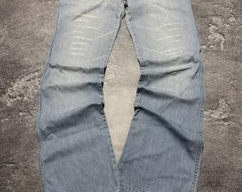 Y2K Vintage Dolce and Gabbana Lo-rise Distressed Jeans Size 30