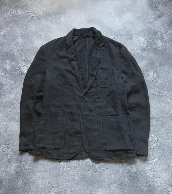 Neil Barrett, Neil Barrett Vintage Archive Line/Cotton Blazer Jacket Mens Size 52