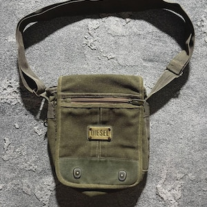 Vintage Diesel Military Bag - Etsy