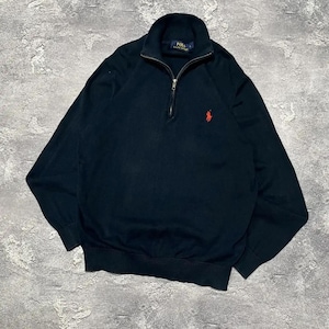 Vintage Polo Ralph Lauren Luxury 1/4 Zip Sweater Old Money Size L