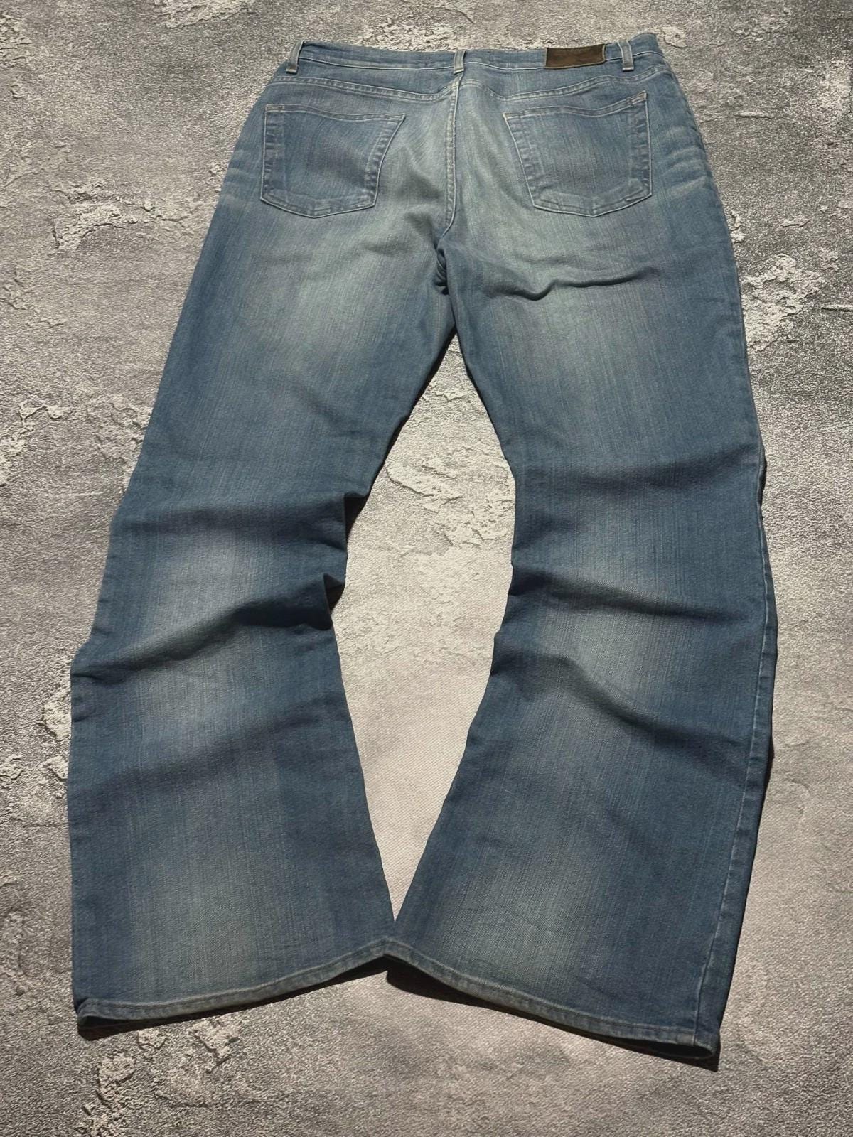 Jeans Femme Vintage Roberto Cavalli - Taille 40, Brodé Bleu, Occasion Parfait état