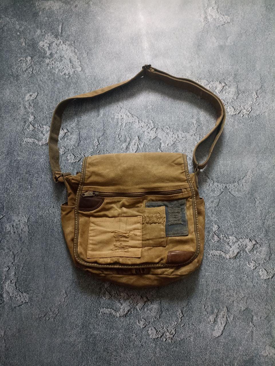 深水光太 OUR'S レザーショルダーバッグ ブラック archive y2k