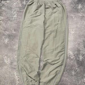 Vintage Nike Y2K Baggy Track Pants Drill Hype Size L