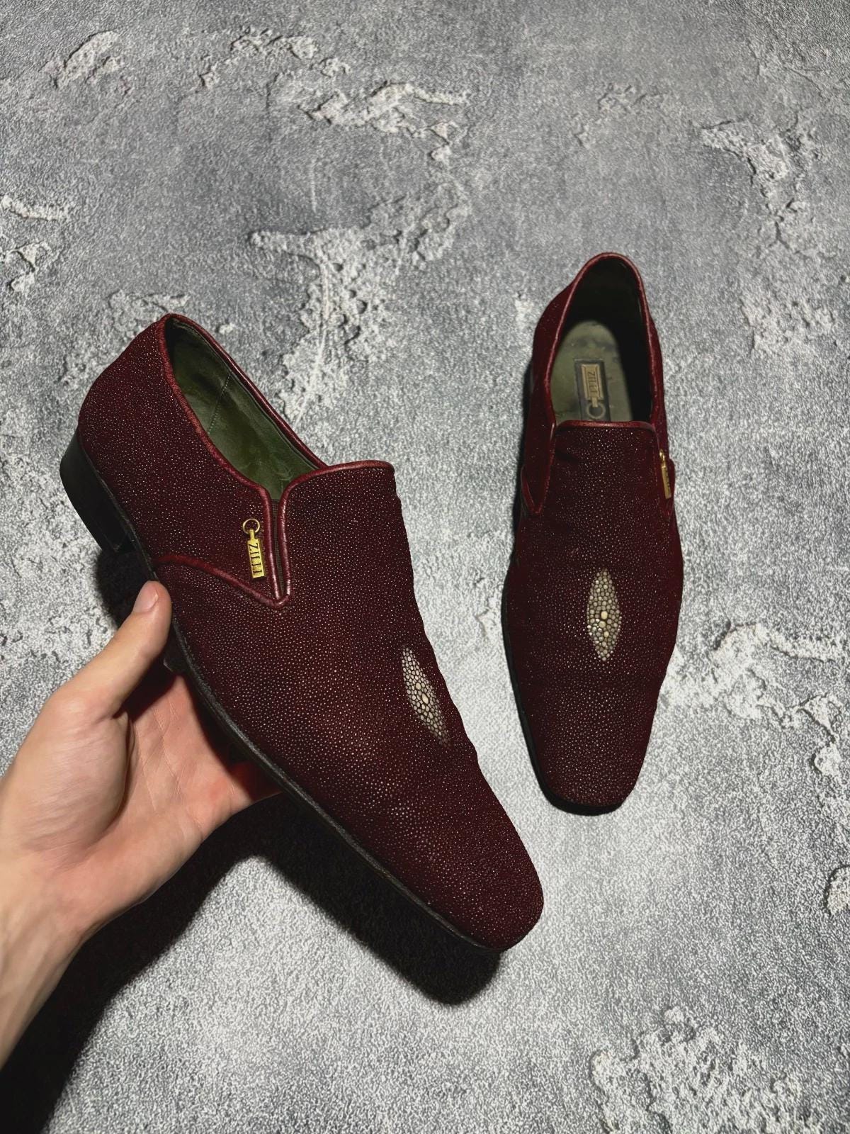 Rare Vintage Celine Blue Suede Oxfords Celine Oxford Shoes - Etsy main image 4