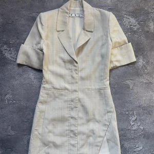 embroidered poplin dress Oscar de La Renta Allium Embroidered Cotton Poplin Dress main image 0