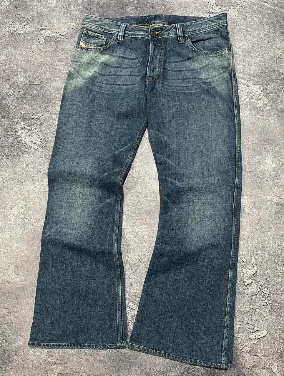 パンツ DIESEL bootscut denim y2k archive Diesel Koffha Vintage Y2K Flare Faded Bootcut Jeans Size 32