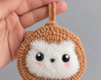 Crochet Kitty Pouch | Handmade Cat Bag | Cute Kawaii Crochet Purse | Small Crochet Pouch | Cat Lover Gift | Handmade Accessory
