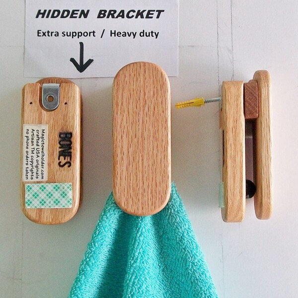 Towel Holder Etsy