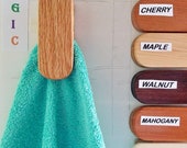 Magic marble towel holder Amish style towel hook wooden Kitchen Baths RV Boat Quilt DIY wood projects models ship Free all USA locations