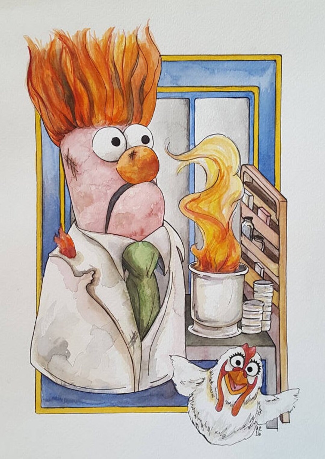 Beaker Muppet Lab