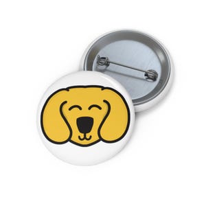 Custom Cute Dog Pin Buttons | Fun Accessories, Gifts for Dog Lovers, Unique Party Favors, Collectible Badges
