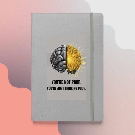 Hardcover bound notebook