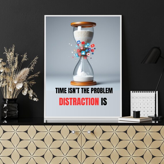 Framed photo paper poster