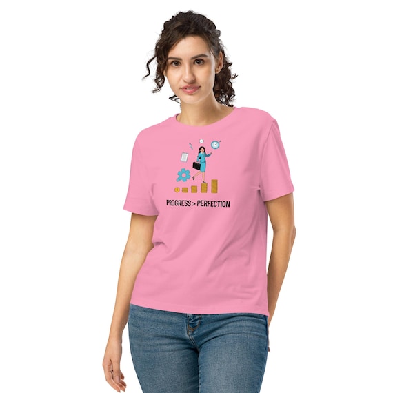 Women’s organic ribbed neck t-shirt