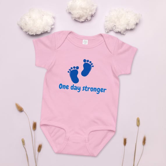 Baby jersey bodysuit