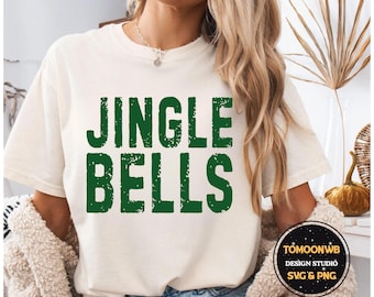Jul Svg PNG-paket, Preppy Retro Christmas Svg PNG, Jingle Bells, Glädje till världen, Ho Ho Ho, Fa La La, Sleigh All Day Svg