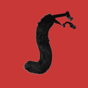 Faux Fur Puppy Tail Harness