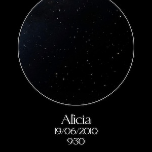 Personalized Sky Map
