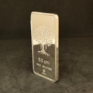 999 Fine Silver Bar, Investment Bullion Ingot with Certificate (Sealed) image 11