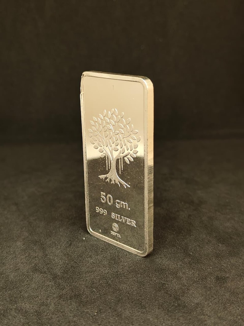 999 Fine Silver Bar, Investment Bullion Ingot with Certificate (Sealed) image 11