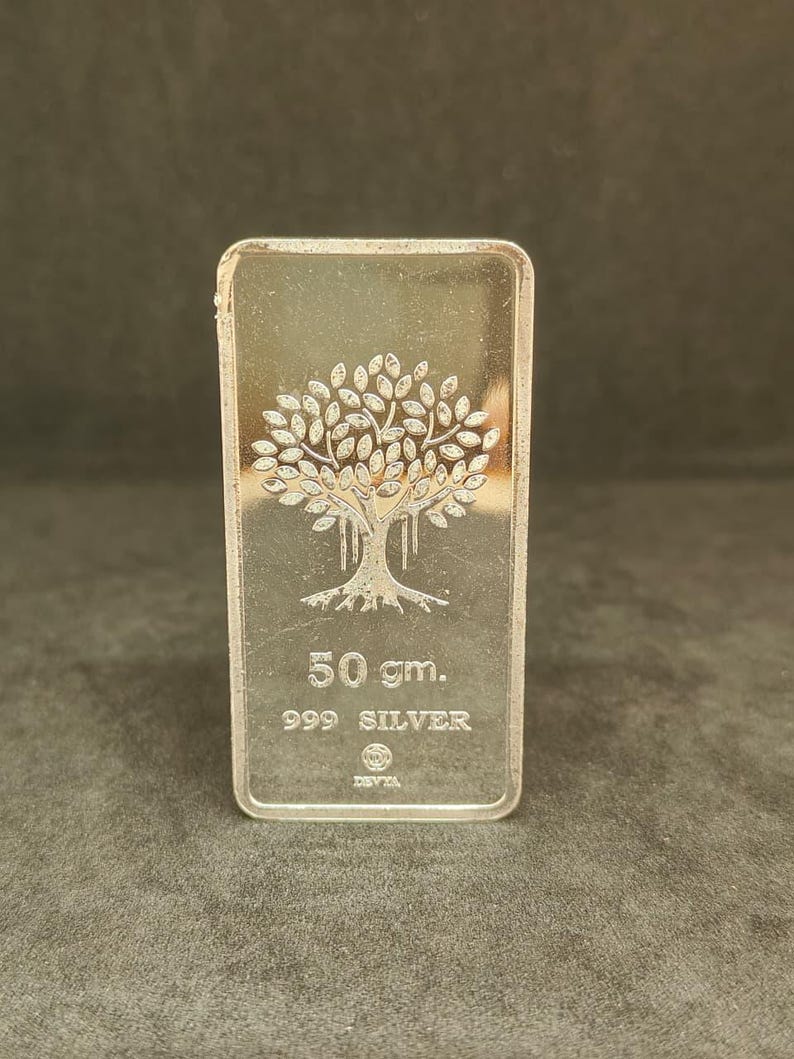 999 Fine Silver Bar, Investment Bullion Ingot with Certificate (Sealed) image 10