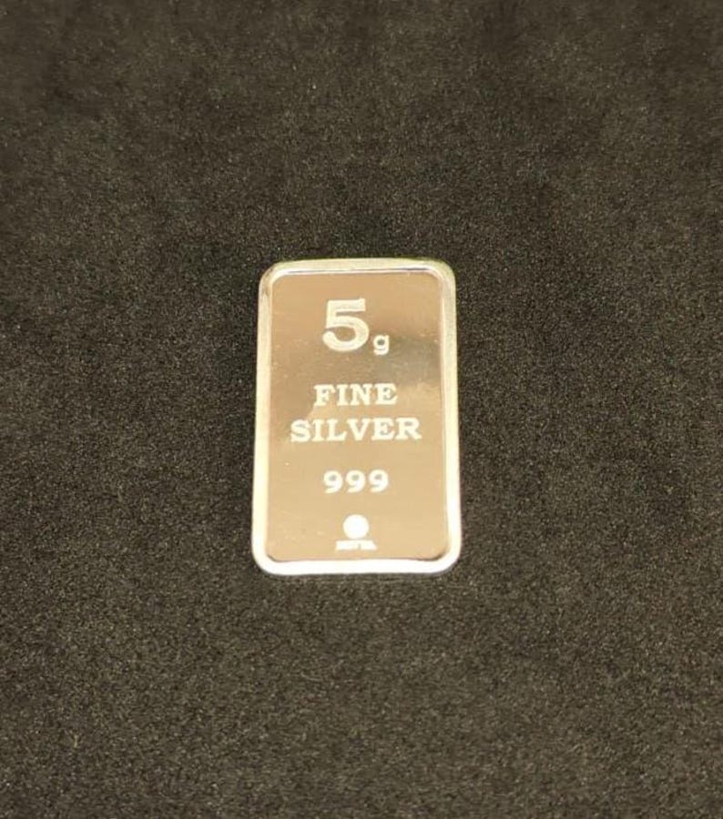 999 Fine Silver Bar, Investment Bullion Ingot with Certificate (Sealed) image 18