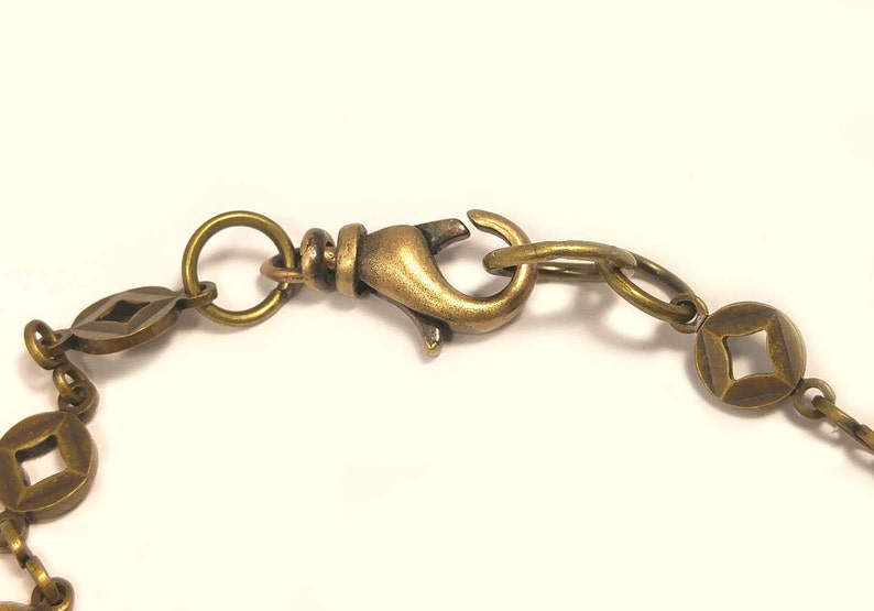 Maroon, Burgundy, Wine, Magenta Swarovski Crystal Pearls on Gold-Plated Brass Choker Necklace 1029 image 3