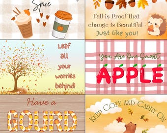 November Lunch Box Notes – Printable Encouragement Cards for Kids