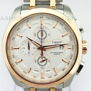 Luxury Tissot Couturier Watch – Swiss Made, Elegant Men&#39;s Timepiece | Clear Crystal | Premium Gift for Him | Fast Shipping Silver, Gold