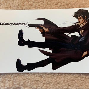 Sticker Cowboy Bebop Spike Spiegel