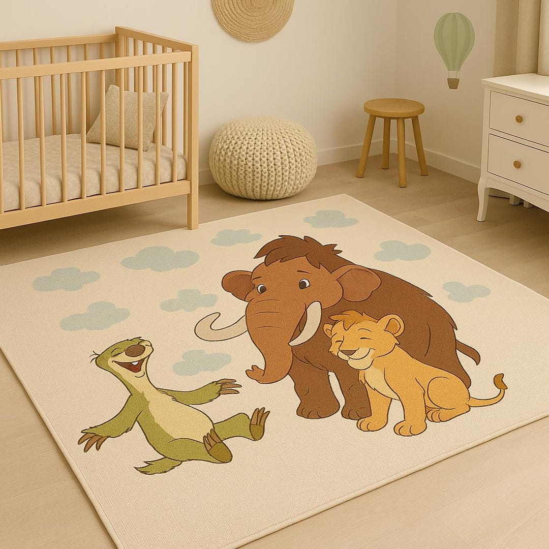 Qr Code Rug Montessori Story Rug With QR Code – Interactive Play Mat for Kids ...