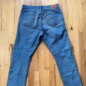 Destroyed LEVI 501 Jeans \\ Size 33x32 // Button Fly