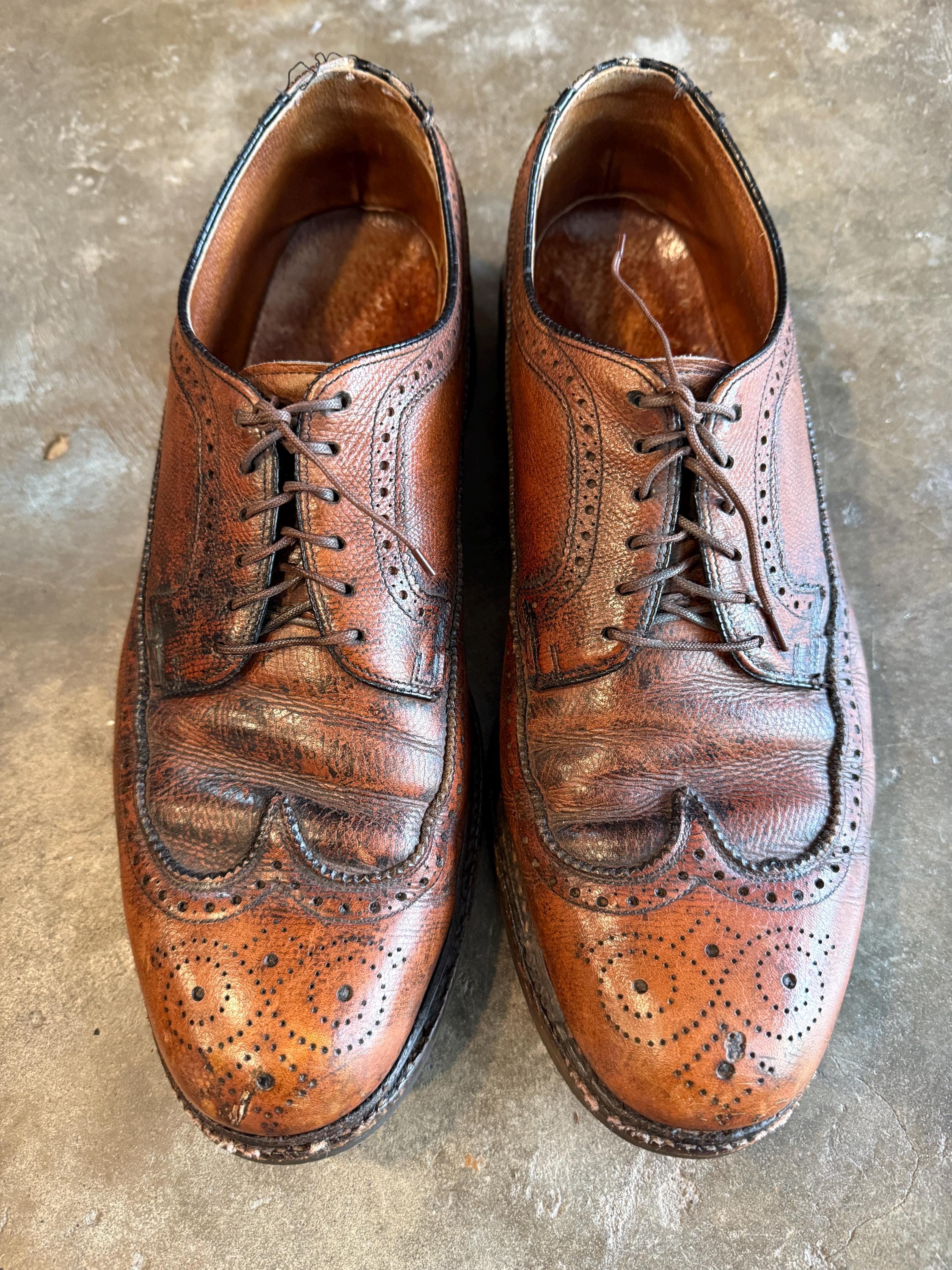 メーカー Wingtip 70s Shoes Etsy - 靴