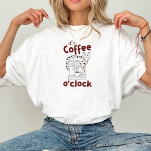 coffee cat shirt, funny cat tee, cat lover gift, coffee lover tee, cute cat shirt, cat graphic tee, coffee time shirt, cat mom shirt, aesthetic cat tee, vintage cat shirt, funny coffee tee, cat design shirt, gift for cat lover