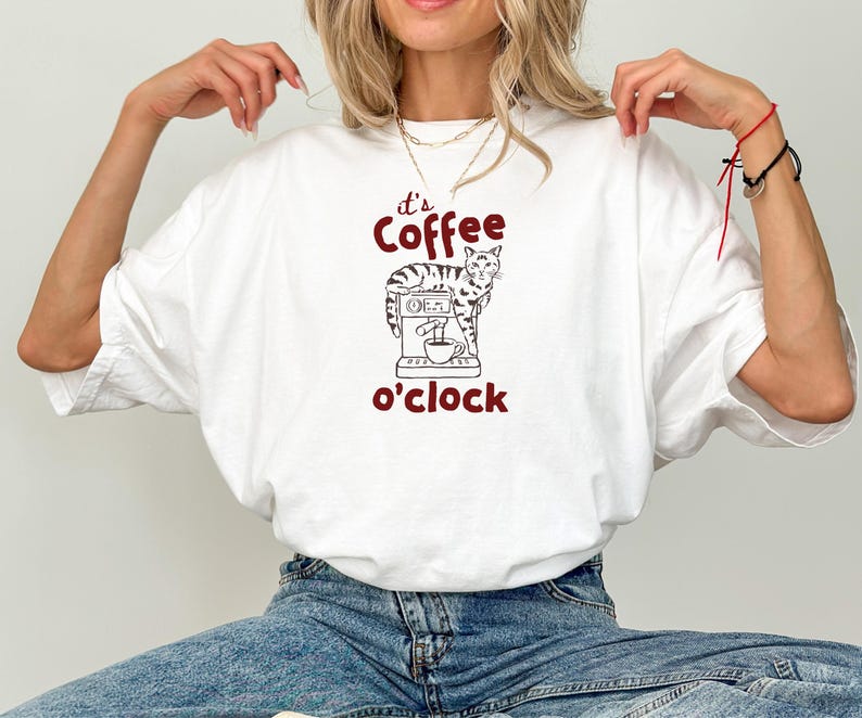 coffee cat shirt, funny cat tee, cat lover gift, coffee lover tee, cute cat shirt, cat graphic tee, coffee time shirt, cat mom shirt, aesthetic cat tee, vintage cat shirt, funny coffee tee, cat design shirt, gift for cat lover